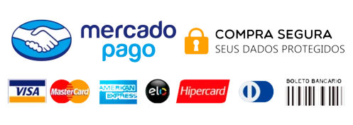 Mercado Pago • Compra segura • cartões aceitos